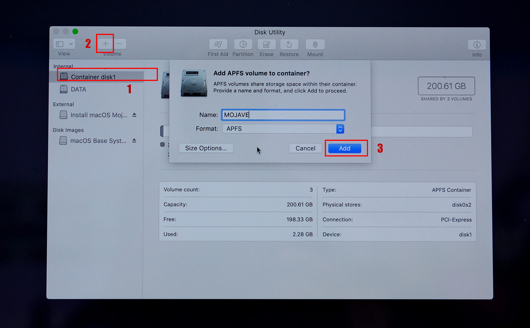 Chia sẻ cách hạ cấp Macos Catalina xuống Mojave 10.14 chi tiết